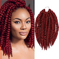 12 Inch 6 Pack Authentic Jumbo Senegalese Twist Crochet Braid Hair Havana Twist Crochet Braids Hair Mambo Twist Braiding Hair