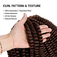 12 Inch 6 Pack Authentic Jumbo Senegalese Twist Crochet Braid Hair Havana Twist Crochet Braids Hair Mambo Twist Braiding Hair