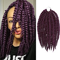 12 Inch 6 Pack Authentic Jumbo Senegalese Twist Crochet Braid Hair Havana Twist Crochet Braids Hair Mambo Twist Braiding Hair