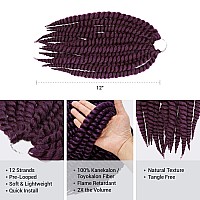 12 Inch 6 Pack Authentic Jumbo Senegalese Twist Crochet Braid Hair Havana Twist Crochet Braids Hair Mambo Twist Braiding Hair