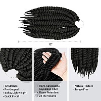 12 Inch 6 Pack Authentic Jumbo Senegalese Twist Crochet Braid Hair Havana Twist Crochet Braids Hair Mambo Twist Braiding Hair