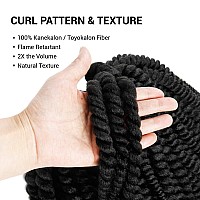 12 Inch 6 Pack Authentic Jumbo Senegalese Twist Crochet Braid Hair Havana Twist Crochet Braids Hair Mambo Twist Braiding Hair