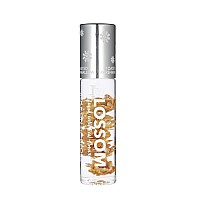 Blossom Scented Roll on Lip Gloss, Infused with Real Flowers, Made in USA, 0.20 fl. oz./5.9ml, Toasted Marshmallow