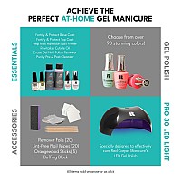 Red Carpet Manicure Fortify Protect Medium Pink Crme Gel Polish For Strong Healthy Nails Infused With Vitamin A Biotin