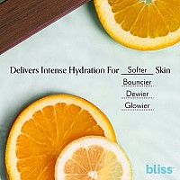 Bliss Tripeptide Brightening Moisturizer Vitamin C Squalane Hydrating Antiaging Face Cream For Radiant Skin Clean Vega