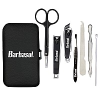 Barbasol Travel Manicure Set - 8 Pieces in Black