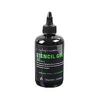 Illusionist Magic Creator Tattoo Stencil Transfer Gel Solution Produces Dark Clean Stencils Lasts All Day 8 Ounce