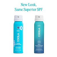 Coola Organic Sunscreen Spf 50 Sunblock Spray Dermatologist Tested Skin Care For Daily Protection Vegan And Gluten Free Fragr