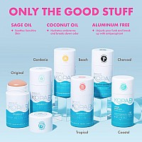 Kopari Aluminum Free Deodorant With Organic Coconut Oil Beach 2 Pack Vegan Gluten Free Cruelty Free Nontoxic Paraben Fr