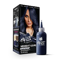 Splat Midnight Semi Permanent Hair Dye Kit 1 Application Includes Deep Reconstructor Conditioner Lasts 30 Washes No Bleach R