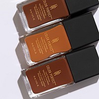 Black Radiance Color Perfect Liquid Full Coverage Foundation Makeup Toffee 1 Ounce