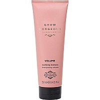 Grow Gorgeous Volume Shampoo 250ml - Vegan, Caffeine Boost