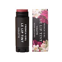 French Girl Le Lip Tint Moisturizing Hydrating Lip Balm For Sheer Buildable Coverage Shine Clean Formula Organic Ingred