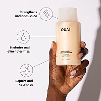 Ouai Medium Shampoo Refill Hydrating Shampoo With Coconut Oil Babassu Kumquat Extract And Keratin Strengthens Nourishes A