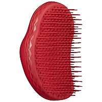 Tangle Teezer Original Detangler Brush Dry Wet Hair Brush For Thick Curly Hair Types Salsa Red