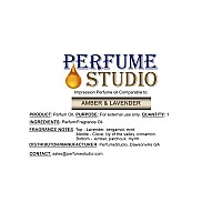 Perfume Studio Premium Fragrance Oil Pure Parfum 10Ml Roller Bottle Compatible To Jm Lavender Amber