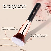 Docolor 61Pcs Makeup Sponges With Foundation Brush Foundation Blending Beauty Sponge Flat Top Kabuki Brush For Liquidcream