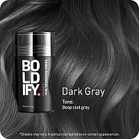 Boldify Hair Fibers 12G Fill In Fine And Thinning Hair For An Instantly Thicker Fuller Look Best Value Superior Formula