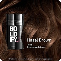 Boldify Hair Fibers 12G Fill In Fine And Thinning Hair For An Instantly Thicker Fuller Look Best Value Superior Formula