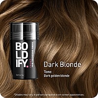 Boldify Hair Fibers 12G Fill In Fine And Thinning Hair For An Instantly Thicker Fuller Look Best Value Superior Formula