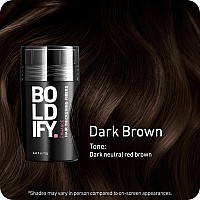 Boldify Hair Fibers 12G Fill In Fine And Thinning Hair For An Instantly Thicker Fuller Look Best Value Superior Formula