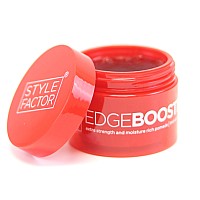 Style Factor Edge Booster Strong Hold Waterbased Pomade Super Shine Moisture 338Oz Ruby