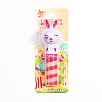 Lip Smacker Lippy Pals Swirls Bunny Flavored Moisturizing Smoothing Soft Shine Lip Balm Hydrating Protecting Fun Tasty Glo