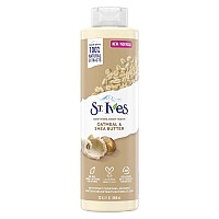 St. Ives Oatmeal & Shea Butter Body Wash | Moisturizing Body Wash for Sensitive and Dry Skin | 22 Fl. Oz.