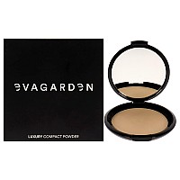 EVAGARDEN Luxury Compact Powder - 0.35 oz Soft Pink