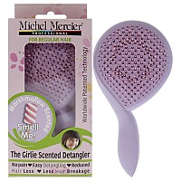 Michel Mercier Girlie Scented Detangler Brush - Purple