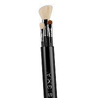 Sigma Beauty Travel Essential Trio - 4 Piece Makeup Brush Set