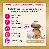 Root Touch Up Powder For Medium Blonde Hair By Style Edit Temporary Color For Dark Roots Highlights Grays Thinning Hair And