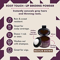 Style Edit Root Touch Up Powder To Cover Up Dark Roots And Grays Between Salon Visits Water Resistant Nonsticky Compact And