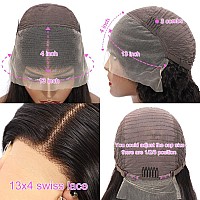 Foreverlove Body Wave Lace Front Wigs Human Hair Pre Plucked 150% Density Unprocessed Brazilian Virgin Human Hair 13x4 HD Lace Frontal Wig Over Shoulder-Length Human Hair Wigs for Women (12 Inch)