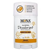 Mona Brands 100 Natural Kids Deodrant For Boys And Girls Safe Deodorant For Kids No Baking Soda Aluminum Or Synthetic Scen