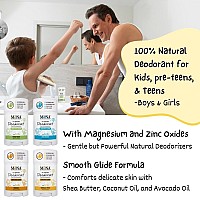 Mona Brands 100 Natural Kids Deodrant For Boys And Girls Safe Deodorant For Kids No Baking Soda Aluminum Or Synthetic Scen