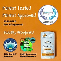 Mona Brands 100 Natural Kids Deodrant For Boys And Girls Safe Deodorant For Kids No Baking Soda Aluminum Or Synthetic Scen