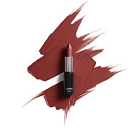 Nyx Professional Makeup Shout Loud Satin Lipstick Infused With Shea Butter Hot In Here Burnt Red