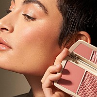 COVER FX Monochromatic Powder Blush Duo - Mojave Mauve: Dusty Rose - Matte + Shimmer Finish - Create Custom, High Impact Color