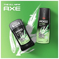 Axe Wild Bamboo Mens Body Spray Deodorant 48Hr Odor Protection With Essential Oils Aluminum Free Deodorant Body Spray 40Oz