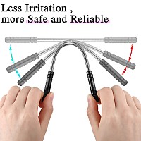 4 Pieces Facial Hair Remover Spring Eyebrow Face Epilator Coil Portable Hair Remover Spring Threading Tool For Women Chin Cheek