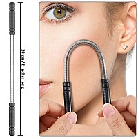 4 Pieces Facial Hair Remover Spring Eyebrow Face Epilator Coil Portable Hair Remover Spring Threading Tool For Women Chin Cheek