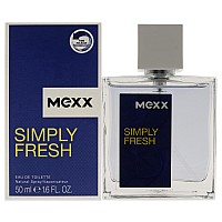 Mexx Simply Fresh Eau de Toilette Spray, 1.6 Fl Oz