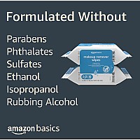 Amazon Basics Make Up Remover Wipes Fragrance Free 25 Count Pack Of 2 Previously Solimo