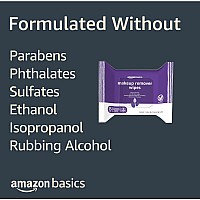 Amazon Basics Make Up Remover Wipes Night Calming 25 Count Pack Of 6 Previously Solimo