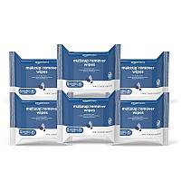 Amazon Basics Make Up Remover Wipes Original 25 Count Pack Of 6 Previously Solimo