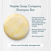 Naples Soap Company 5075 Use Solid Shampoo Bar Nourishing Gentle Ecofriendly Haircare For All Hair Types Coconut Water