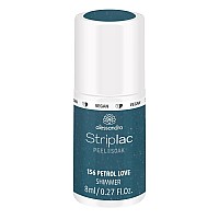 Alessandro Striplac Peel or Soak Nail Polish - Petrol Love