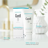 Curel Japanese Skin Care Makeup Cleansing Gel Gentle Facial Cleanser For Dry Sensitive Skin Phbalanced And Fragrancefree Ja