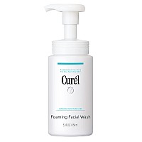 Curel Japanese Skin Care Foaming Daily Face Wash For Sensitive Skin Hydrating Facial Cleanser For Dry Skin Phbalanced And Fra